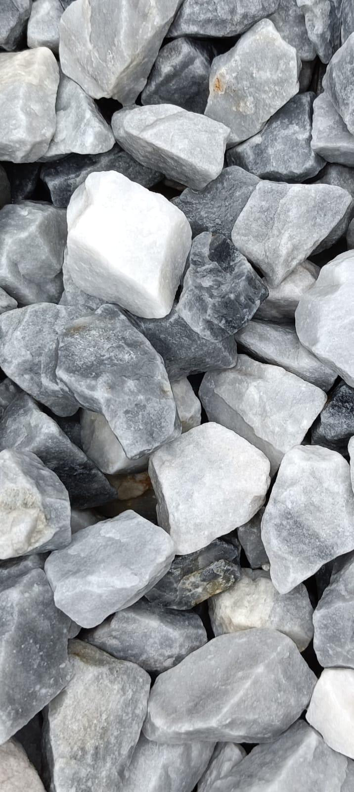 Grava Decorativa Gris Claro - Desde 2,85 €/ Bolsa 20 kg + IVA