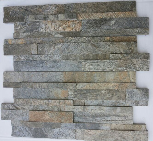 Panel de Piedra Premontada Verde Dorado - Desde 25,03 €/m2 + IVA