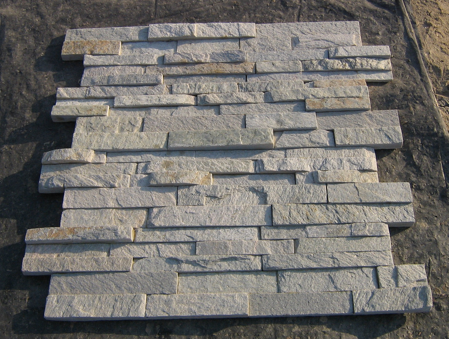 Panel de Piedra Premontada Polvo de perla - Desde 25,03 €/m2 + IVA