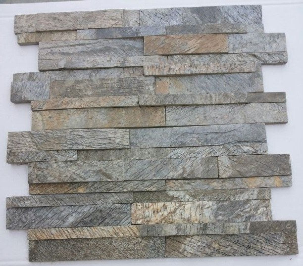 Panel de Piedra Premontada Plata natural - Desde 25,03 €/m2 + IVA