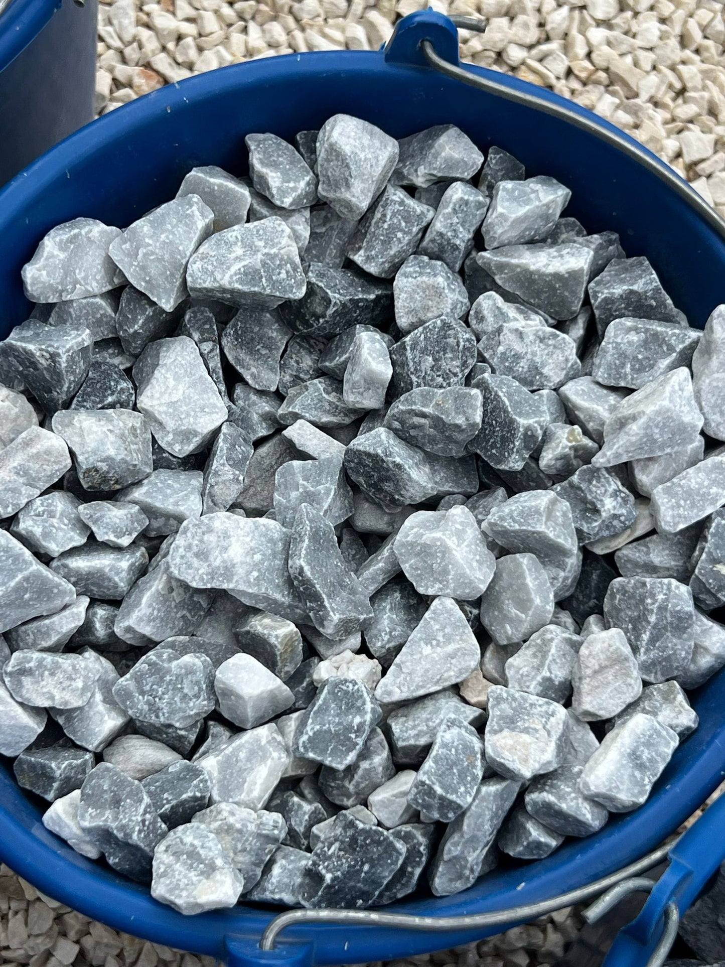 Grava Decorativa Gris Claro - Desde 2,85 €/ Bolsa 20 kg + IVA