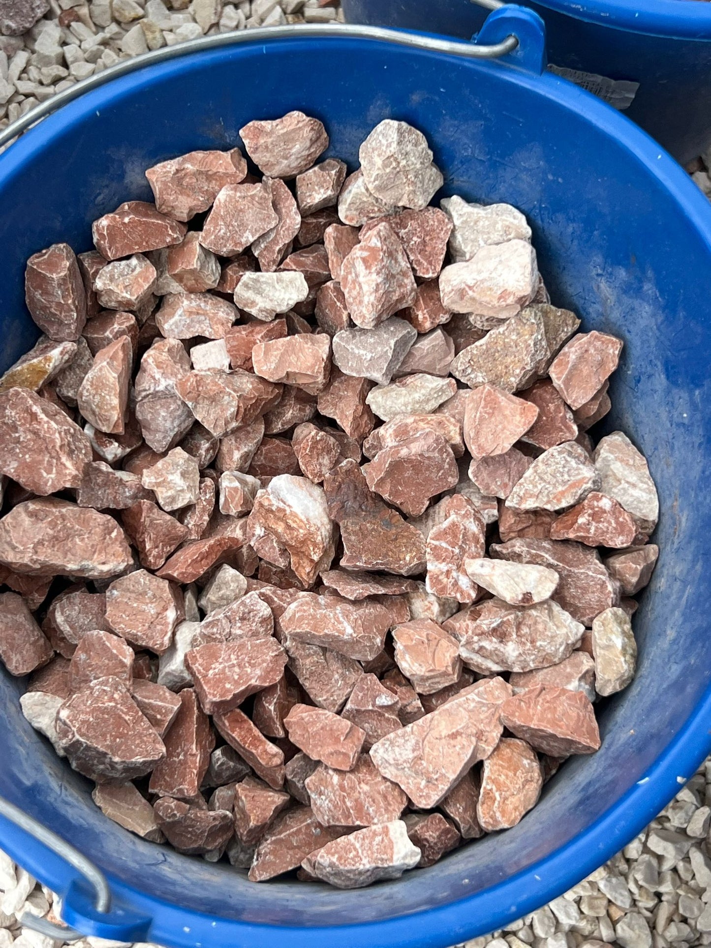 Grava Decorativa Rojo Alicante - Desde 1,83 €/ Bolsa 20 kg + IVA