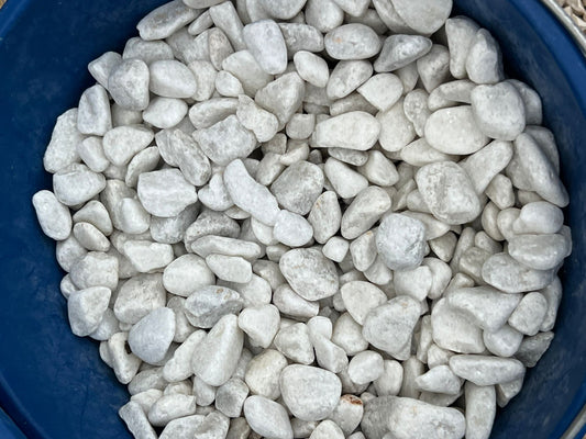 Cantos Rodados Blanco- Desde 3,20 €/ Bolsa 20 kg + IVA