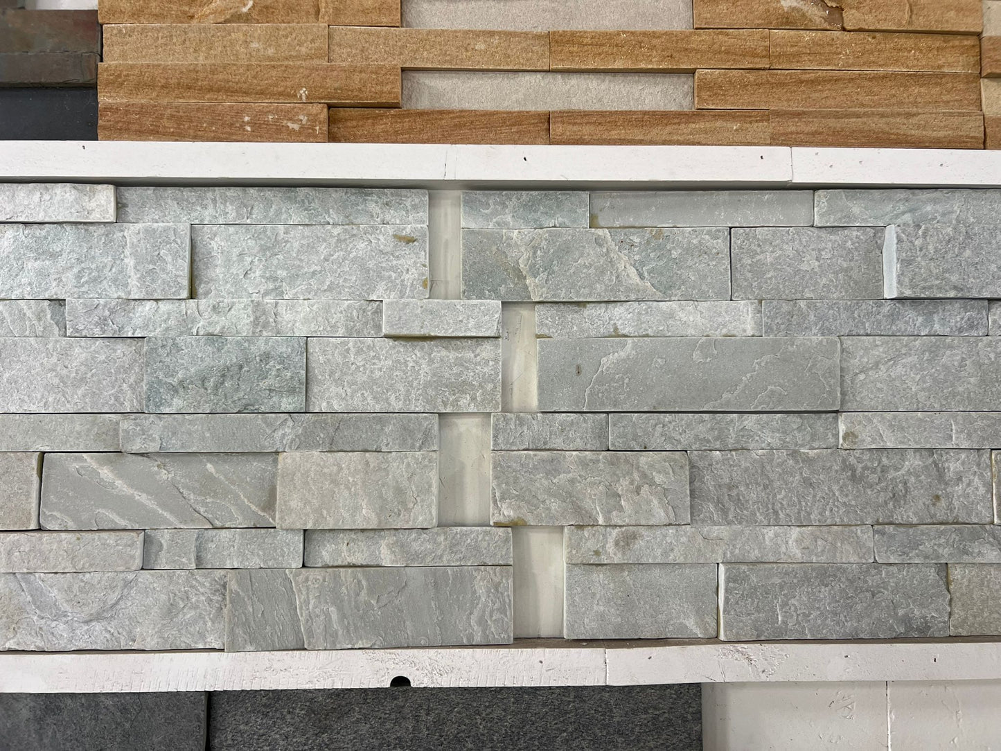 Panel de Piedra Premontada Polvo de perla - Desde 25,03 €/m2 + IVA