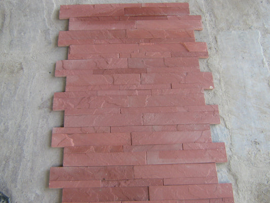 Panel de Piedra Premontada Arenisca Roja - Desde 25,03 €/m2 + IVA