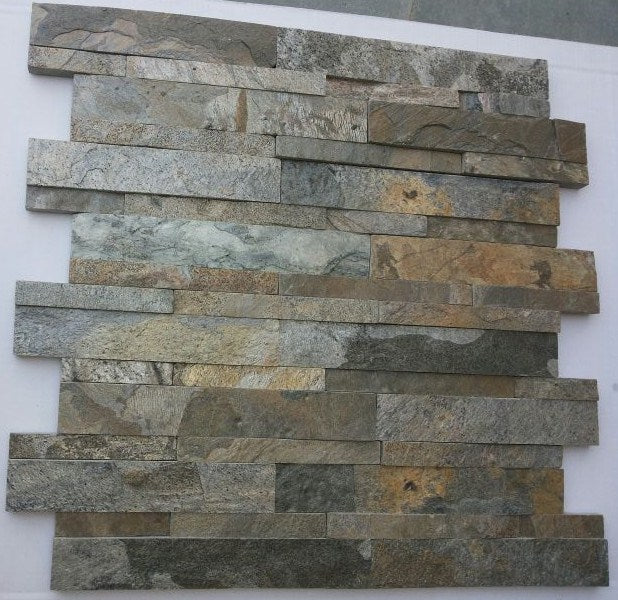 Panel de Piedra Premontada Verde Dorado - Desde 25,03 €/m2 + IVA